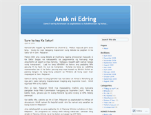 Tablet Screenshot of anakniedring.wordpress.com