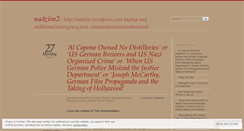 Desktop Screenshot of natzim2.wordpress.com