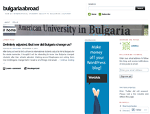 Tablet Screenshot of bulgariaabroad.wordpress.com