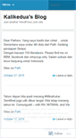 Mobile Screenshot of kalikedua.wordpress.com