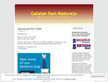 Tablet Screenshot of madurejo.wordpress.com