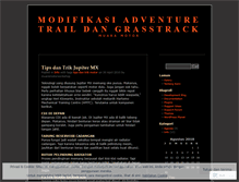Tablet Screenshot of muaramotorworkshop.wordpress.com