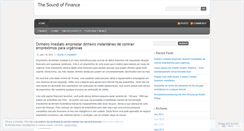 Desktop Screenshot of financesound.wordpress.com