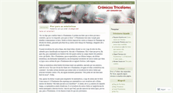Desktop Screenshot of cronicastricolores.wordpress.com
