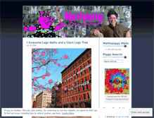 Tablet Screenshot of mathspig.wordpress.com