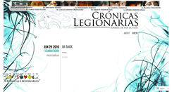 Desktop Screenshot of cronicaslegionarias.wordpress.com