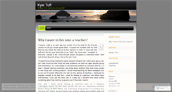 Desktop Screenshot of kyletuft.wordpress.com