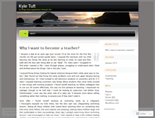 Tablet Screenshot of kyletuft.wordpress.com