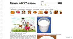 Desktop Screenshot of bucatarieindiana.wordpress.com