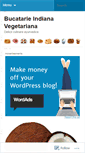 Mobile Screenshot of bucatarieindiana.wordpress.com