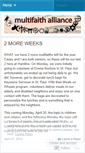 Mobile Screenshot of multifaithalliance.wordpress.com