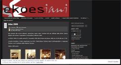 Desktop Screenshot of ekoesiani.wordpress.com