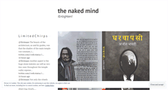 Desktop Screenshot of ajeetbharti.wordpress.com
