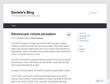 Tablet Screenshot of danielesiragusano.wordpress.com