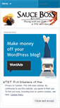 Mobile Screenshot of hossofsauce.wordpress.com