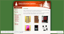 Desktop Screenshot of monstercabinets.wordpress.com