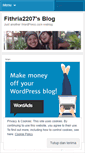 Mobile Screenshot of fithria2207.wordpress.com