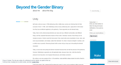 Desktop Screenshot of genderbinary.wordpress.com