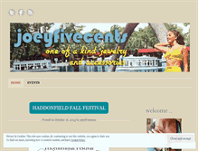 Tablet Screenshot of joeyfivecents.wordpress.com