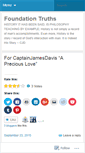Mobile Screenshot of captainjamesdavis.wordpress.com