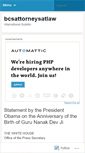 Mobile Screenshot of bcsattorneysatlaw.wordpress.com