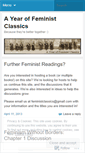 Mobile Screenshot of feministclassics.wordpress.com