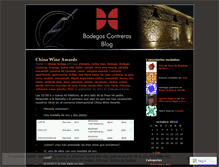 Tablet Screenshot of bodegascontreras.wordpress.com