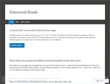 Tablet Screenshot of fernwoodzendo.wordpress.com