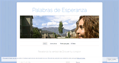 Desktop Screenshot of palabrasalcorazon.wordpress.com