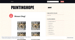 Desktop Screenshot of paintinghope.wordpress.com