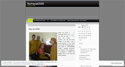 Desktop Screenshot of nurhayati2008.wordpress.com