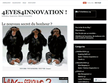 Tablet Screenshot of 4eyes4innovation.wordpress.com