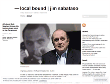 Tablet Screenshot of localbound.wordpress.com