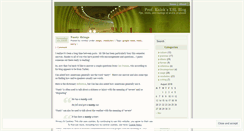 Desktop Screenshot of profknick.wordpress.com