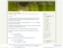 Tablet Screenshot of profknick.wordpress.com