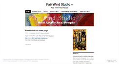 Desktop Screenshot of fairwindstudio.wordpress.com