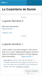 Mobile Screenshot of lacarpinteriadedaniel.wordpress.com