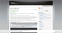 Desktop Screenshot of introjava.wordpress.com