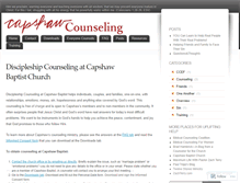 Tablet Screenshot of capshawcounseling.wordpress.com