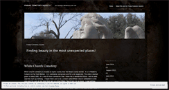Desktop Screenshot of fridaycemeterysociety.wordpress.com