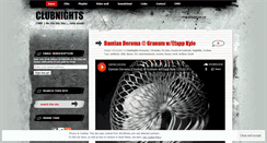 Desktop Screenshot of clubnights.wordpress.com