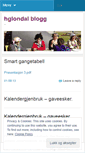Mobile Screenshot of hglondal.wordpress.com