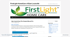 Desktop Screenshot of eastlouisvillefirstlight.wordpress.com