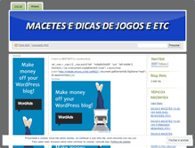 Tablet Screenshot of macetesedicas.wordpress.com