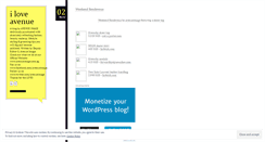 Desktop Screenshot of iloveavenue.wordpress.com