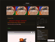 Tablet Screenshot of denguedenv.wordpress.com