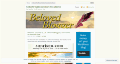Desktop Screenshot of noreputationcommunications.wordpress.com