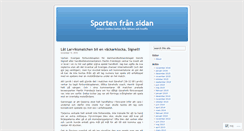 Desktop Screenshot of anderslinden.wordpress.com