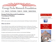 Tablet Screenshot of epresearchfoundation.wordpress.com