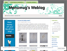 Tablet Screenshot of manumug.wordpress.com